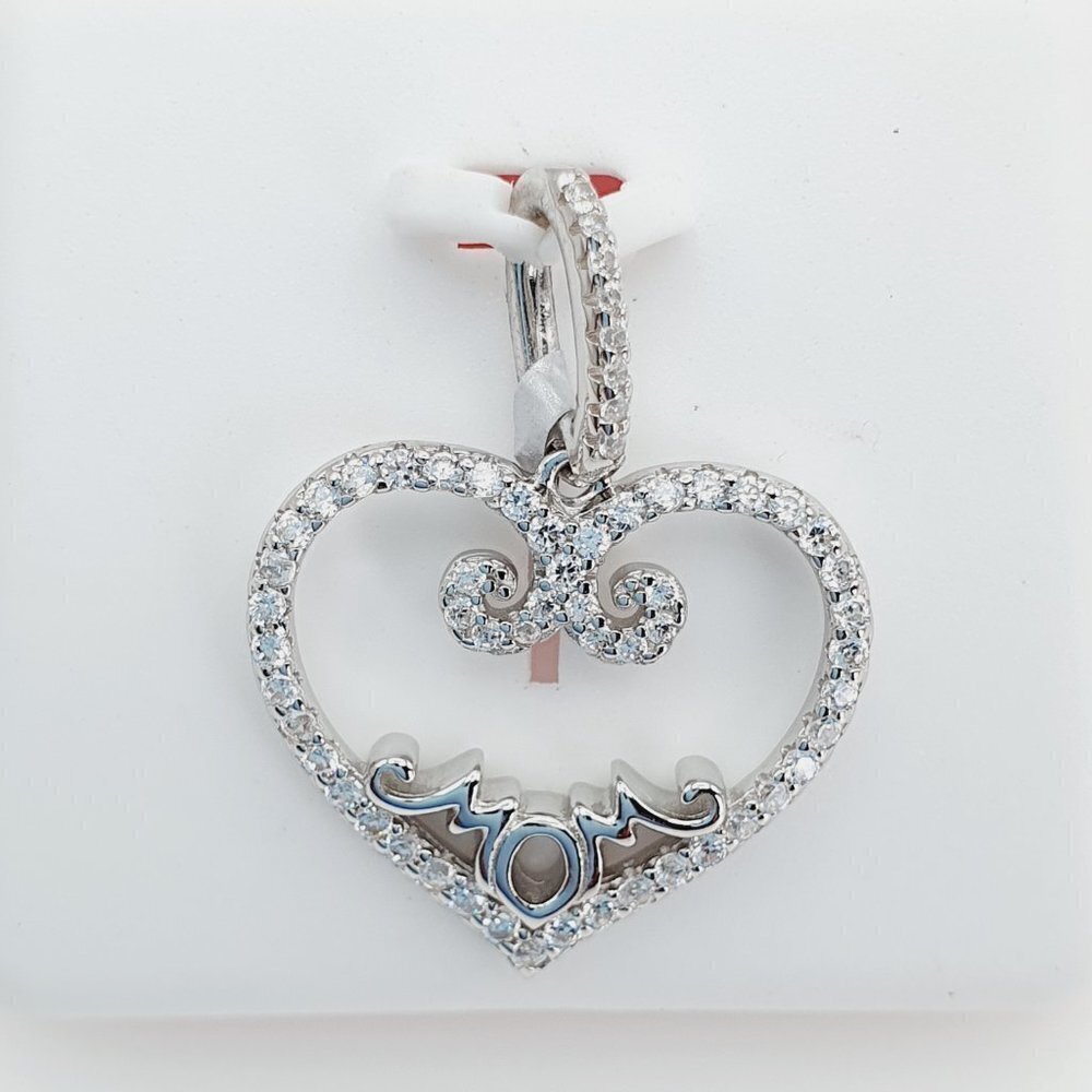 "925 Sterling Silver Cubic Zirconia Pendant, U19254478